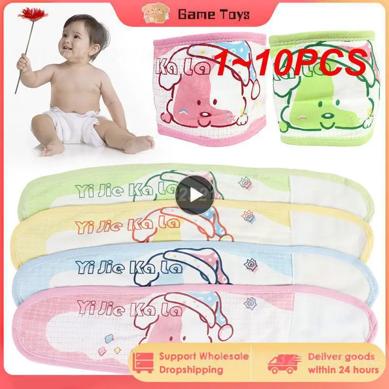 

1~10PCS Adjustable Newborn Baby Bellyband Cotton Breathable Warm Baby Belly Button Protector Band Soft Navel Guard Girth Belt