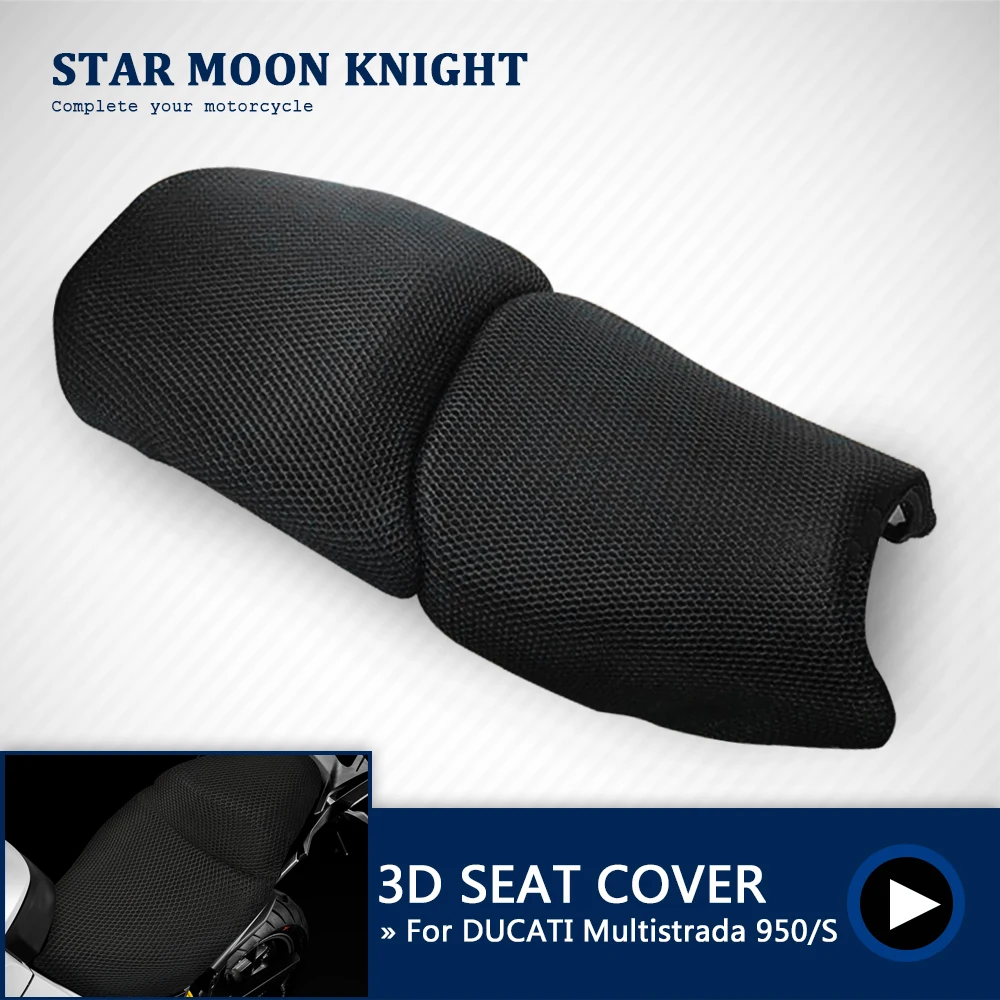 Motorcycle Anti-Slip 3D Mesh Fabric Seat Cover Breathable Waterproof Cushion For DUCATI Multistrada 950 950S MTS 950 S
Motorcycle Anti-Slip 3D Mesh Fabric Seat Cover Breathable Waterproof Cushion For DUCATI Multistrada 950 950S MTS 950 S