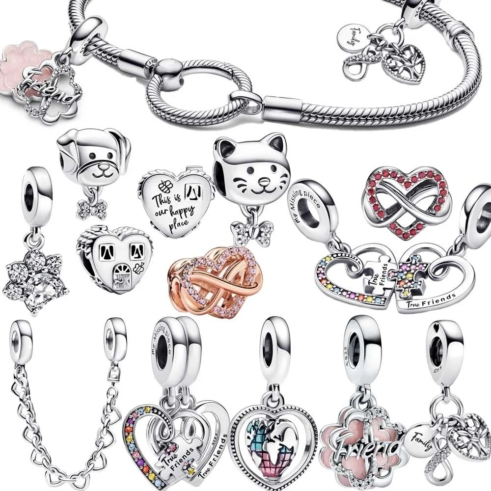 Fall 2022 New 925 Sterling Silver Detachable Love Earth Clover Pendant Charm Fit Original Bracelet Women Jewelry DIY
Fall 2022 New 925 Sterling Silver Detachable Love Earth Clover Pendant Charm Fit Original Bracelet Women Jewelry DIY