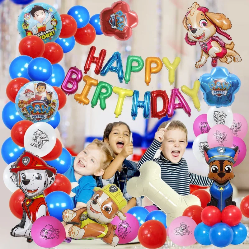 Paw Patrol Theme Aluminum Film Balloon Set Birthday Party Atmosphere Arrangement Decoration Cartoon Aluminum Foil Balloon
Paw Patrol Theme Aluminum Film Balloon Set Birthday Party Atmosphere Arrangement Decoration Cartoon Aluminum Foil Balloon