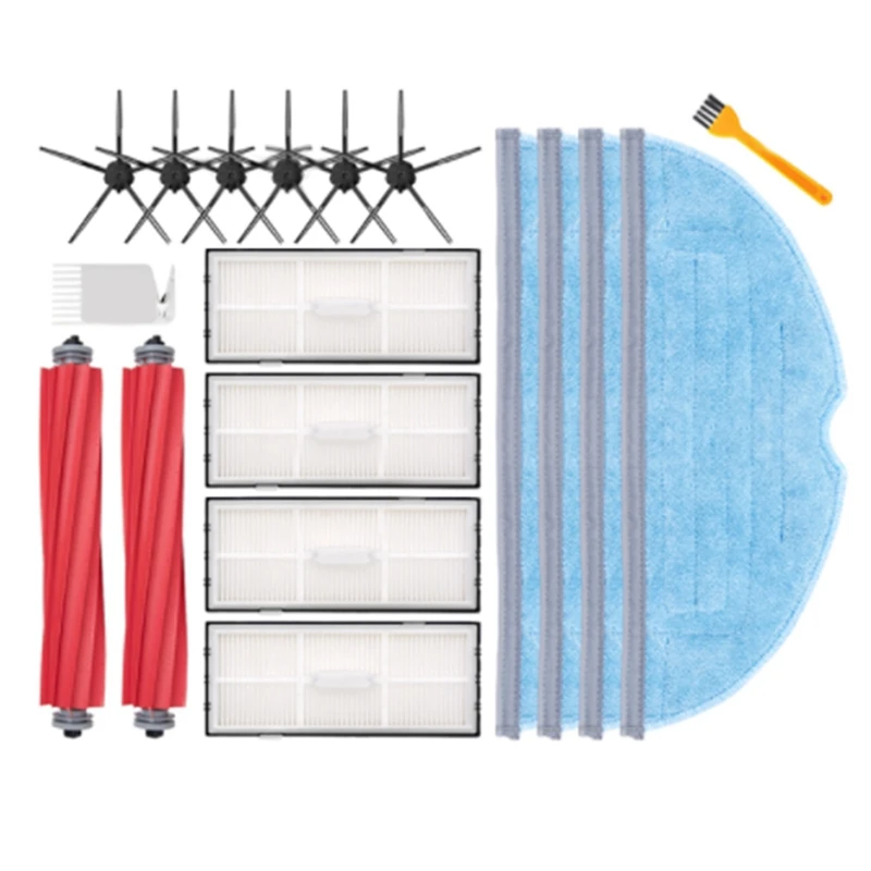 Main Roller Brush Washable Hepa Filter Mop Cloth Rags Dust Bag For Xiaomi Roborock S7/T7S/T7S Plus Vacuum Cleaner Parts
Main Roller Brush Washable Hepa Filter Mop Cloth Rags Dust Bag For Xiaomi Roborock S7/T7S/T7S Plus Vacuum Cleaner Parts