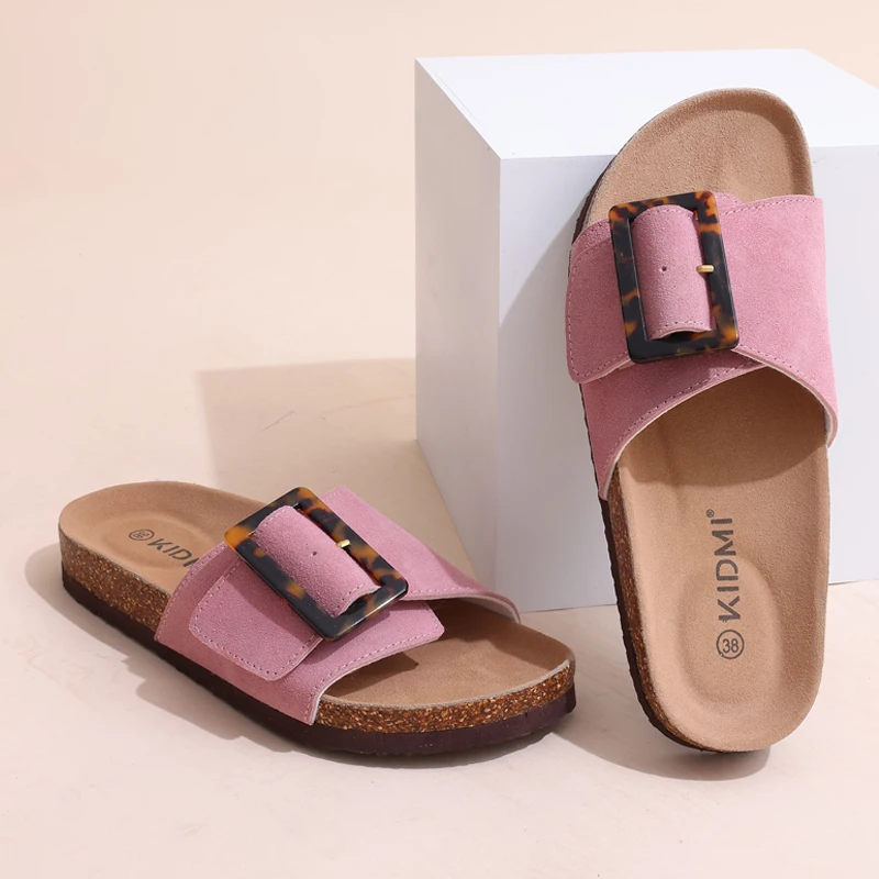 Litfun Classic Cork Slippers For Women Soft Bottom Birken Mules Fashion Outdoor Antislip Slides With Arch Support Beach Slippers
Litfun Classic Cork Slippers For Women Soft Bottom Birken Mules Fashion Outdoor Antislip Slides With Arch Support Beach Slippers