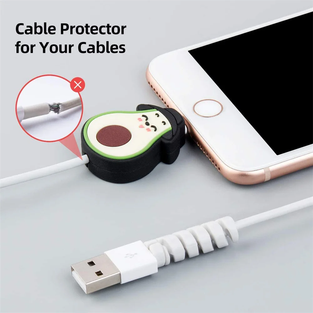 Portable Usb Cable Protector Cute Prevent Breaking Protective Sleeve Mini Data Line Cord Protector Durable Cord Wire Protection
Portable Usb Cable Protector Cute Prevent Breaking Protective Sleeve Mini Data Line Cord Protector Durable Cord Wire Protection