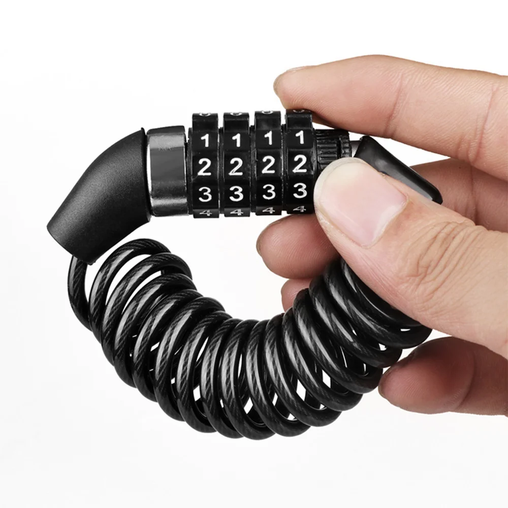 Portable Password Helmet Lock Bicycle Anti-theft 4 Digit Password Locks for Scooter Motorcycle Portable Cable Backpack Lock
Portable Password Helmet Lock Bicycle Anti-theft 4 Digit Password Locks for Scooter Motorcycle Portable Cable Backpack Lock