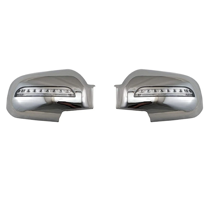 Car Door Rearview Mirror Covers With LED For Hyundai Tucson 2006-2009 ABS Chrome
Car Door Rearview Mirror Covers With LED For Hyundai Tucson 2006-2009 ABS Chrome