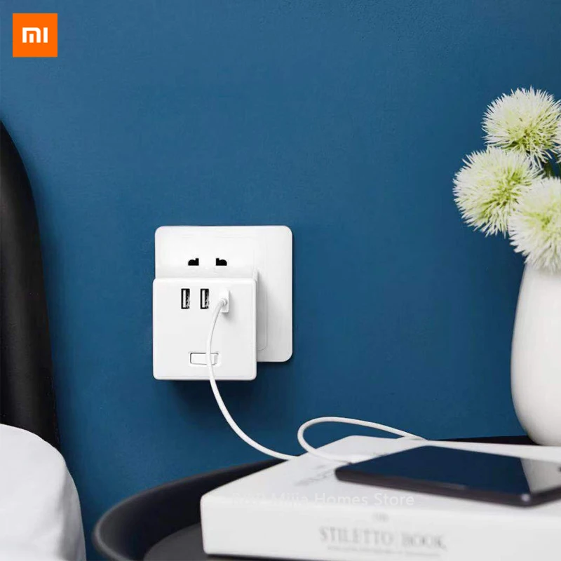 New Original Xiaomi Mijia Rubik's cube converter Square design three USB charging ports compact convenient security protection
New Original Xiaomi Mijia Rubik's cube converter Square design three USB charging ports compact convenient security protection