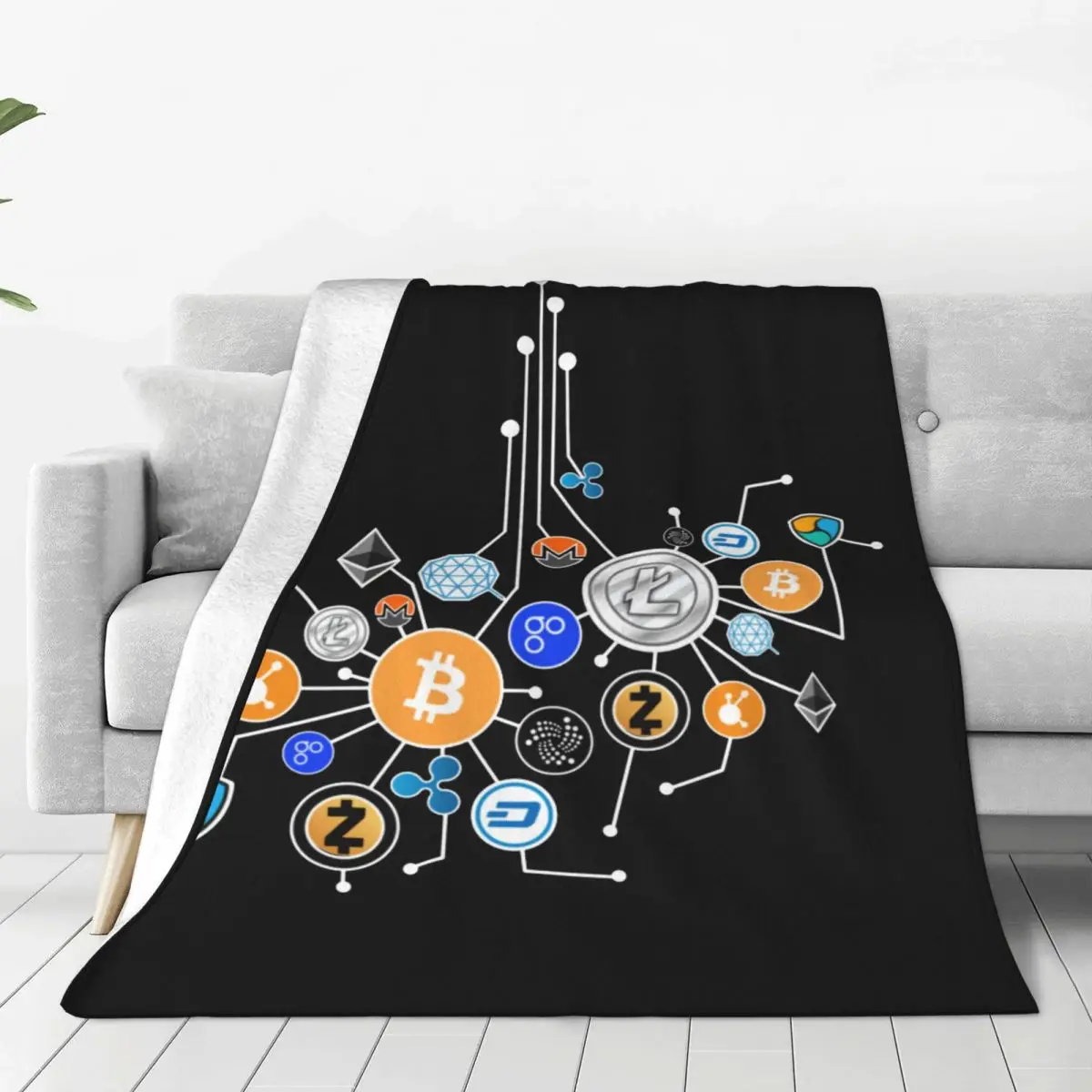 Вязаные одеяла для криптовалюты Биткоин криптовалюты Btc фланелевые Пледы для путешествий на самолете мягкое теплое покрывало
Вязаные одеяла для криптовалюты Биткоин криптовалюты Btc фланелевые Пледы для путешествий на самолете мягкое теплое покрывало