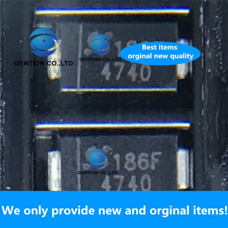 50 шт. 100% Новый оригинальный SMA4740 1w10v стабилитрон DO214AC Шелковый экран 4740 
50 шт. 100% Новый оригинальный SMA4740 1w10v стабилитрон DO214AC Шелковый экран 4740