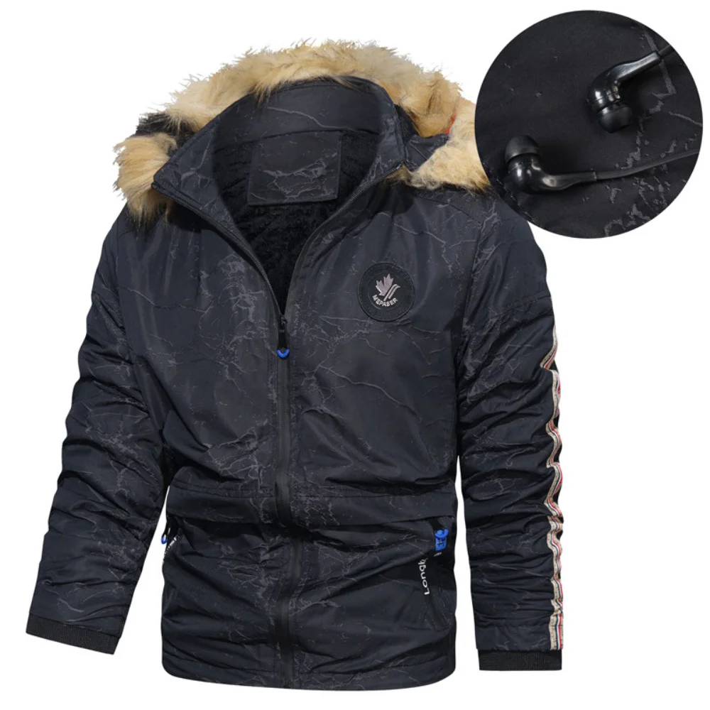 Winter 2022 Men's Hooded Jacket Snow Parka Jacket Men's Warm Winter Fashion Jacket
Winter 2022 Men's Hooded Jacket Snow Parka Jacket Men's Warm Winter Fashion Jacket