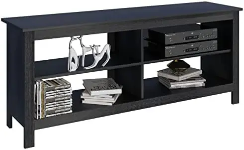 Stand, Classic 4 Cubby TV Stand for 50 inch TV, TV Stand with Storage Shelves, Entertainment Center Television Stands Media Stan
Stand, Classic 4 Cubby TV Stand for 50 inch TV, TV Stand with Storage Shelves, Entertainment Center Television Stands Media Stan