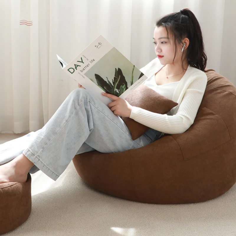 Lounger Fillers Bag Bean Sofa Lazy Soft Small Reading Single Puffs Sofa Living Room Bedroom Lounge Chaise Lounges Furniture
Lounger Fillers Bag Bean Sofa Lazy Soft Small Reading Single Puffs Sofa Living Room Bedroom Lounge Chaise Lounges Furniture