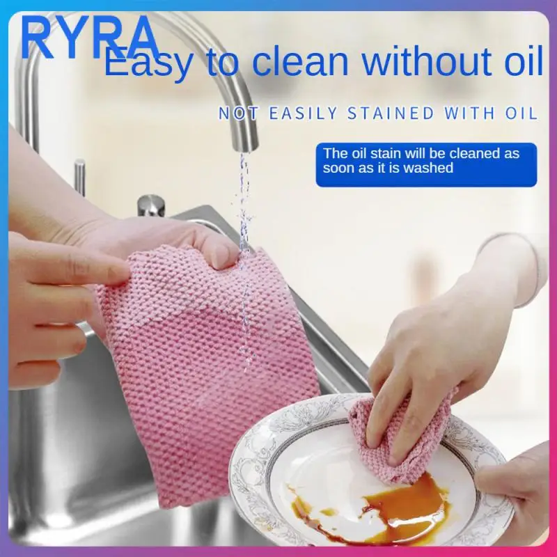 Watermarkless Glass Wiping Cloth Fish Scale Cloth Quick-drying Microfiber Towel Oil Pollution Prevention Intensification
Watermarkless Glass Wiping Cloth Fish Scale Cloth Quick-drying Microfiber Towel Oil Pollution Prevention Intensification