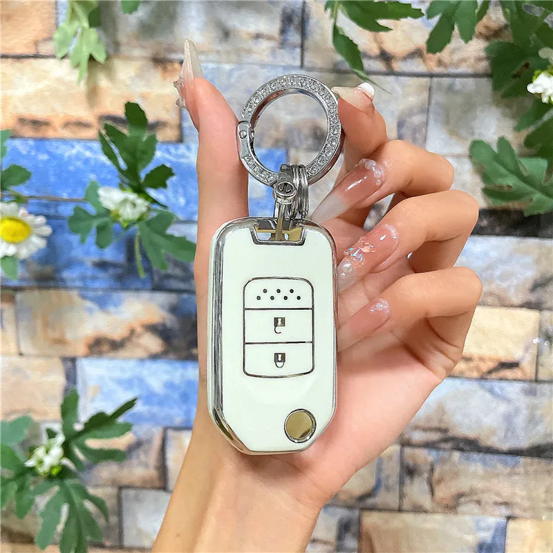 New TPU Car Remote Key Case Cover Shell For Honda Civic Accord HRV CRV XRV CR-V Crider Odyssey Pilot Fit Protector Accessories
New TPU Car Remote Key Case Cover Shell For Honda Civic Accord HRV CRV XRV CR-V Crider Odyssey Pilot Fit Protector Accessories