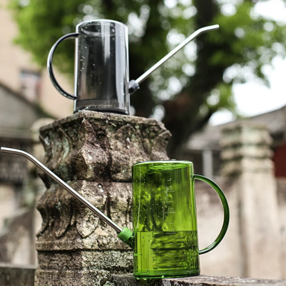 1L Plastic Watering Can Bottle Stainless Steel Long Spout Watering Pot for Outdoor and Indoor House Plants Flowers
1L Plastic Watering Can Bottle Stainless Steel Long Spout Watering Pot for Outdoor and Indoor House Plants Flowers
