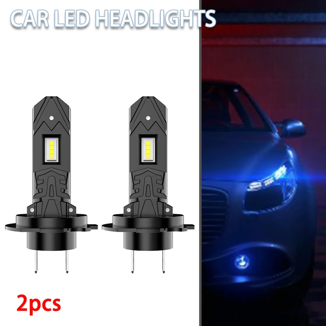 2pcs H7 LED Headlight Bulbs Fanless 6500K 12V Car Headlamps High/Low Beam Conversion Kit 16000LM Automobile Fog Lamps
2pcs H7 LED Headlight Bulbs Fanless 6500K 12V Car Headlamps High/Low Beam Conversion Kit 16000LM Automobile Fog Lamps