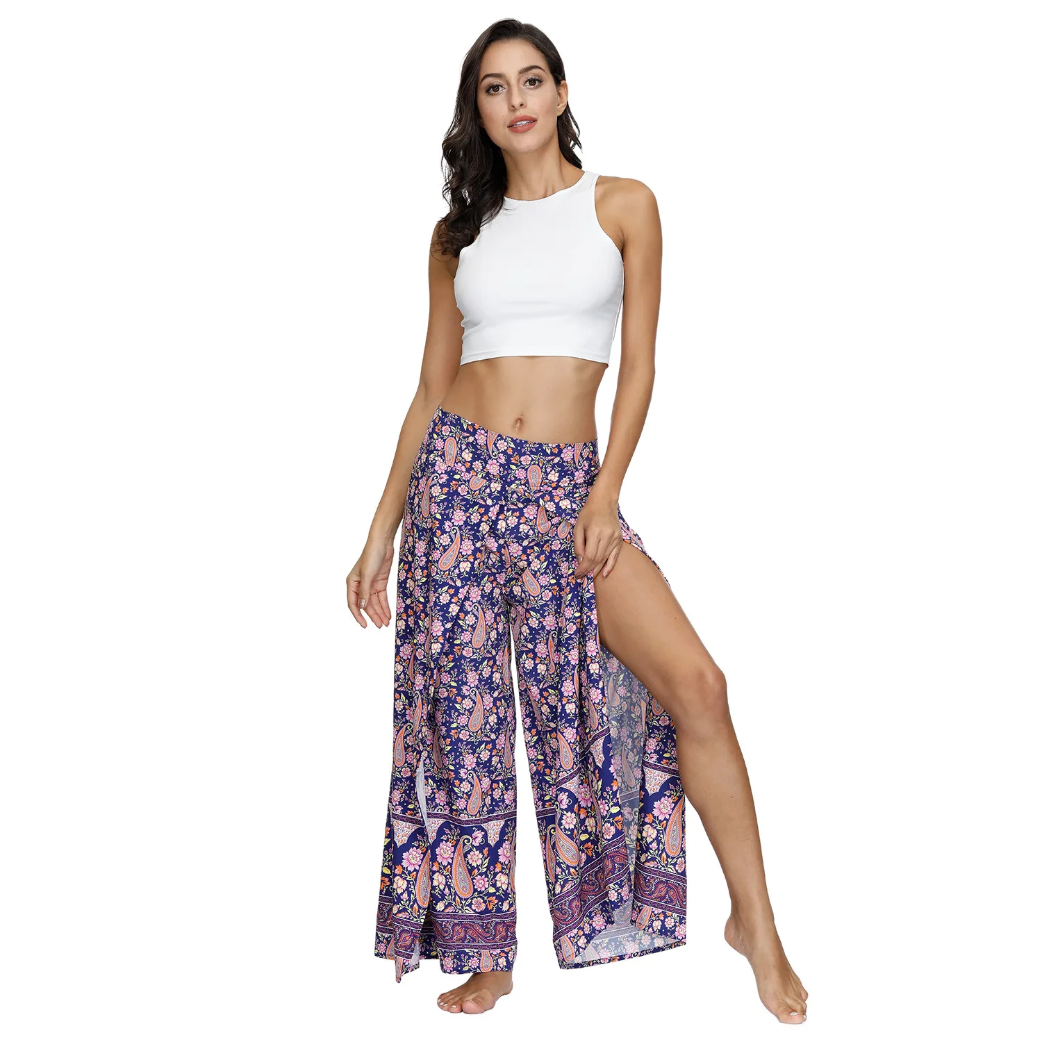 2022 New Yoga Pants Women Casual Loose Hippy Thai Harem Lady Trousers Smock Waist Boho Festival Hippy Yoga Rayon Running Fitness
2022 New Yoga Pants Women Casual Loose Hippy Thai Harem Lady Trousers Smock Waist Boho Festival Hippy Yoga Rayon Running Fitness