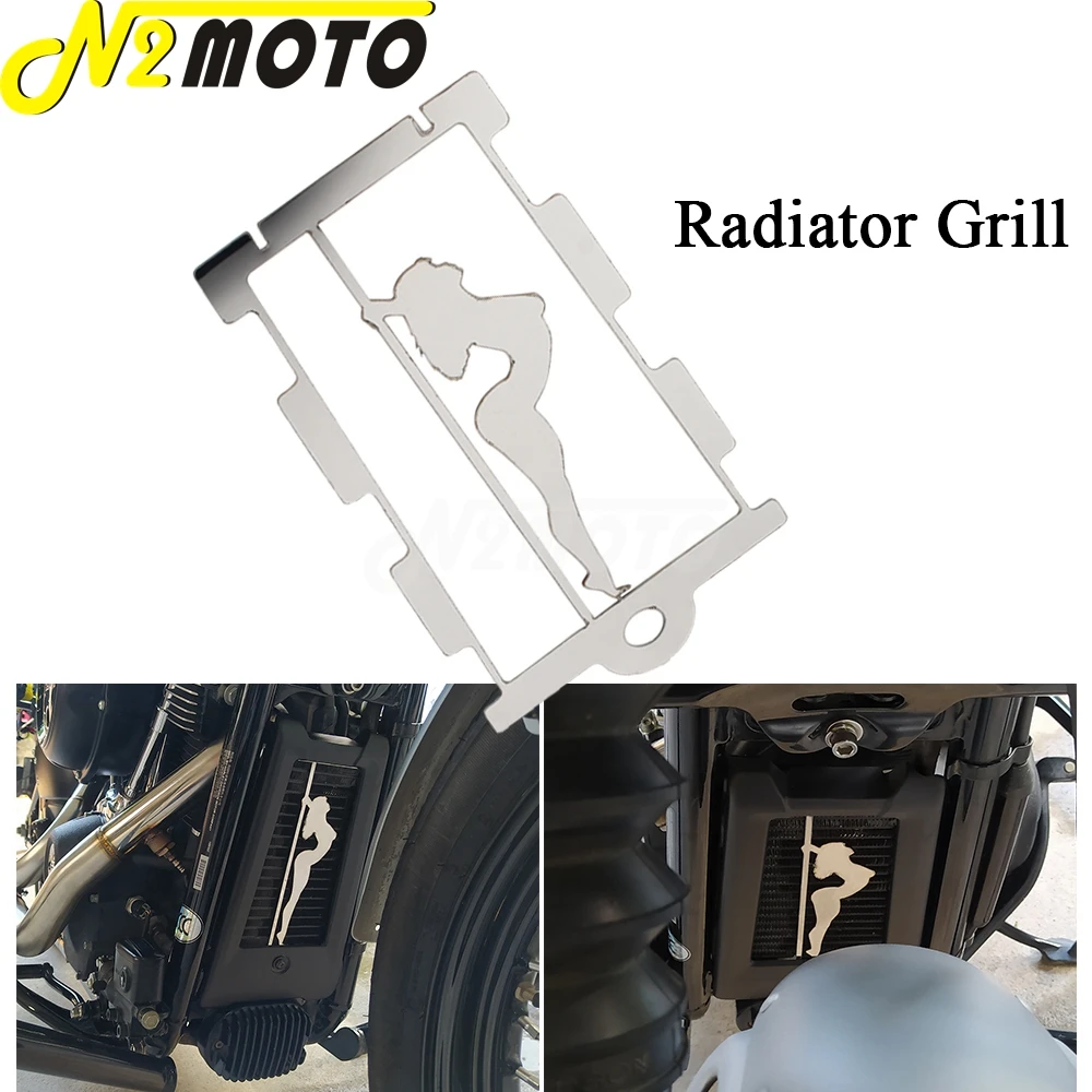 For Harley Softail Stainless Steel Sexy Dancer Radiator Grill Cover for Fat Boy Street Bob Sport Glide Low Rider Breakout 18-22
For Harley Softail Stainless Steel Sexy Dancer Radiator Grill Cover for Fat Boy Street Bob Sport Glide Low Rider Breakout 18-22