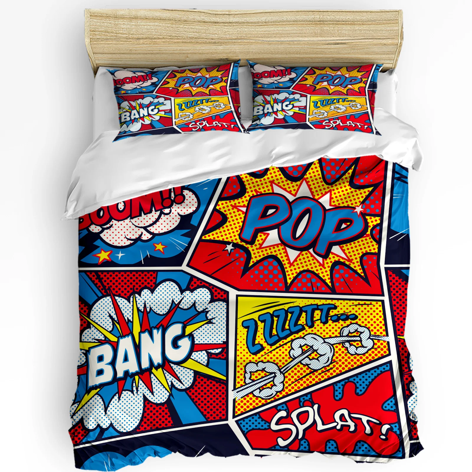 Explosion Style Animation Duvet Cover Bed Bedding Set Double Home Textile Quilt Cover Pillowcases Bedroom Bedding Set No Sheet
Explosion Style Animation Duvet Cover Bed Bedding Set Double Home Textile Quilt Cover Pillowcases Bedroom Bedding Set No Sheet