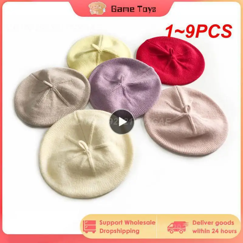 1~9PCS Fashion Baby Hat Solid Color Warm Beret Vintage Knitted Beret Hat Kids Autumn Winter Children Artist Painter
1~9PCS Fashion Baby Hat Solid Color Warm Beret Vintage Knitted Beret Hat Kids Autumn Winter Children Artist Painter