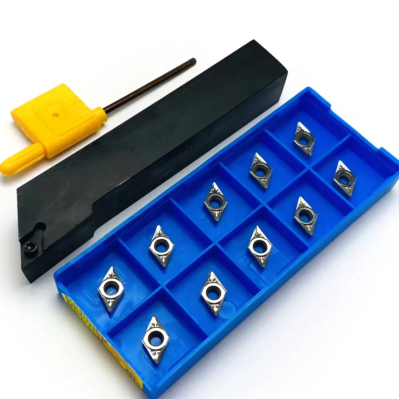 10PCS DCMT070204 VP15TF UE6020 US735 carbide blade+1PC SDJCR1010H07 SDJCR1212H07 SDJCR1616H07 CNC turning external frame
10PCS DCMT070204 VP15TF UE6020 US735 carbide blade+1PC SDJCR1010H07 SDJCR1212H07 SDJCR1616H07 CNC turning external frame