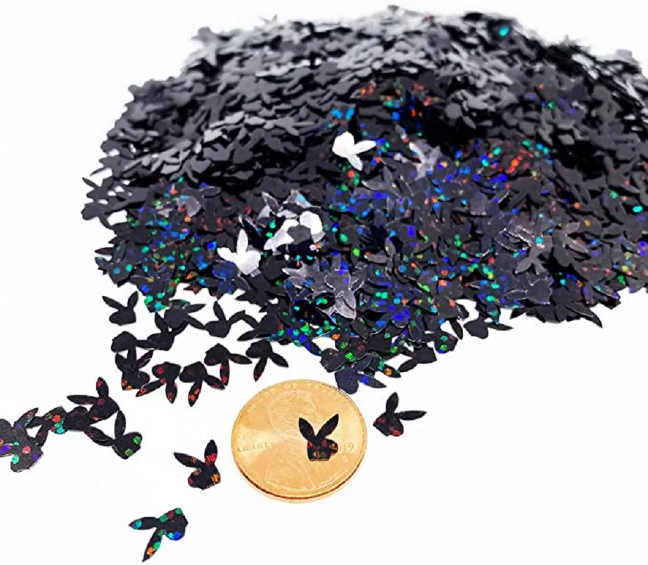 50g Glitter Bunnies Shaped Holographic Rabbit Sequins 6mm Bunny Paillettes Confetti Nail Art DIY Manicure Accessories Decoration
50g Glitter Bunnies Shaped Holographic Rabbit Sequins 6mm Bunny Paillettes Confetti Nail Art DIY Manicure Accessories Decoration