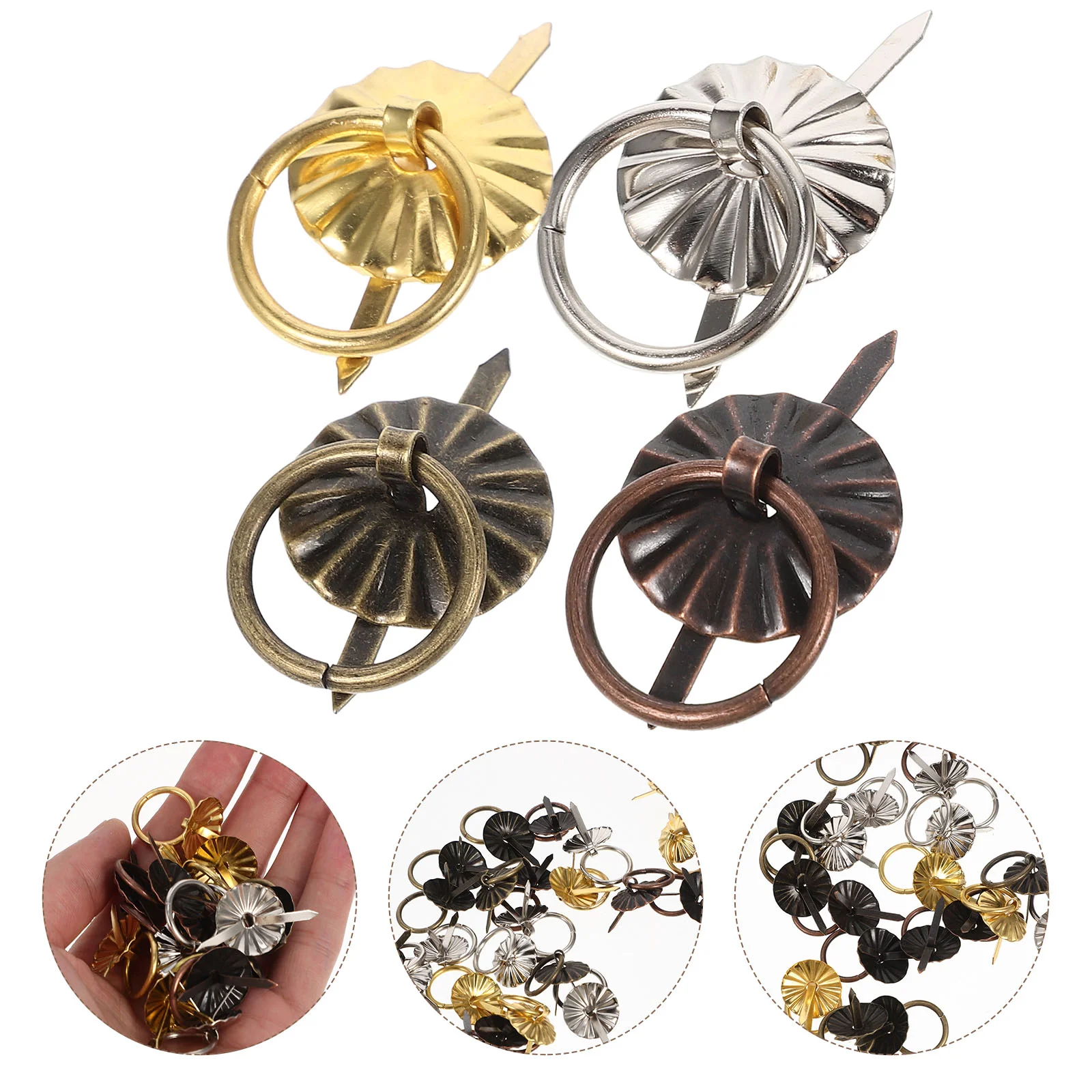40 Pcs Mini Door Handle Cabinet Knobs Delicate Handles Closet Ring Wardrobe Old Style Drawer Pulls
40 Pcs Mini Door Handle Cabinet Knobs Delicate Handles Closet Ring Wardrobe Old Style Drawer Pulls