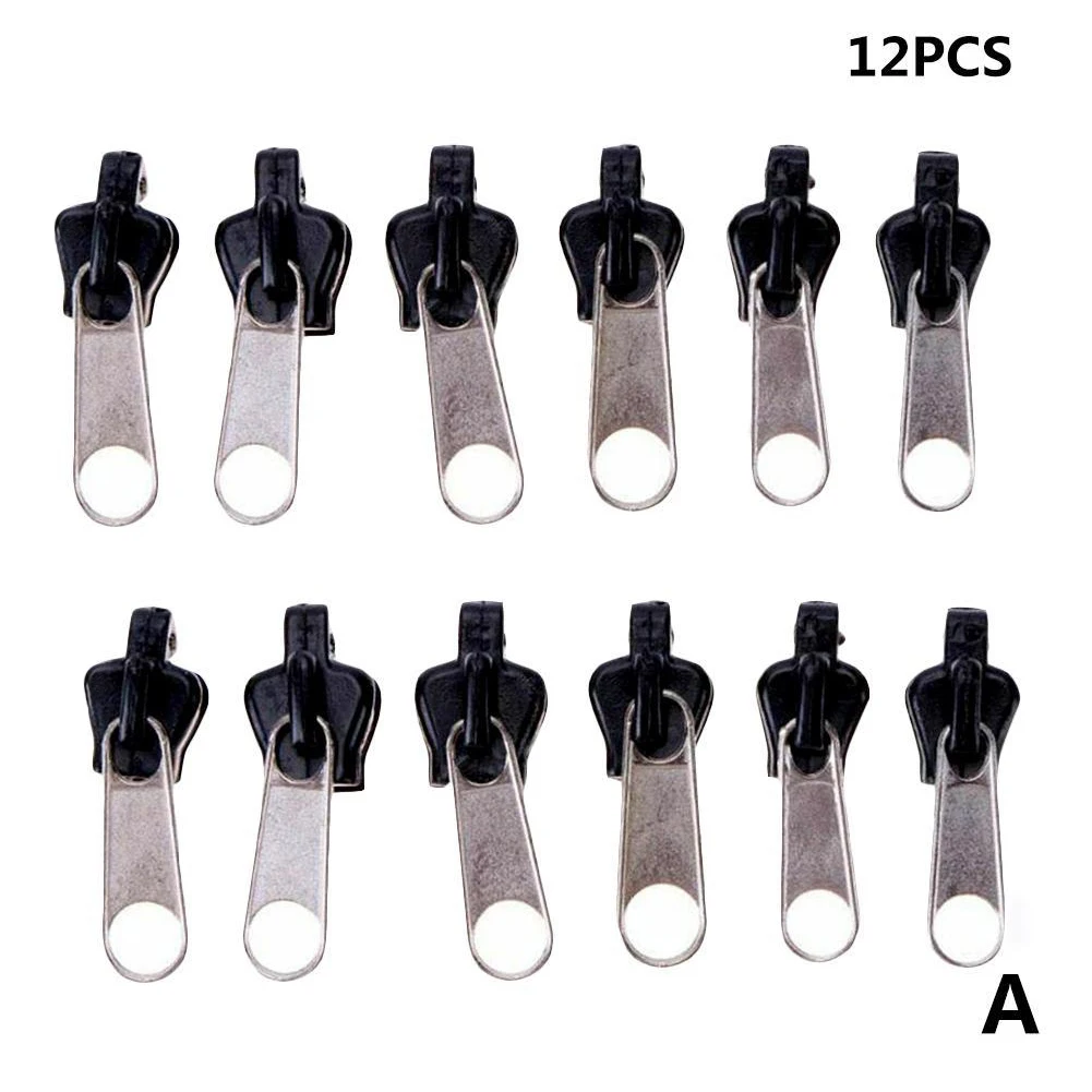 12pcs Universal Zipper Slider Tent Clothes Sleeping Bag Backpack Zip Replacement
12pcs Universal Zipper Slider Tent Clothes Sleeping Bag Backpack Zip Replacement