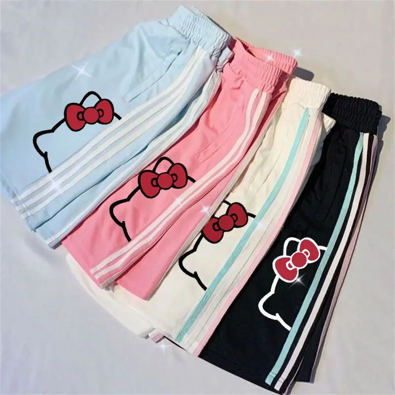 Kawaii Anime Sanrio Hello Kitty Sports Shorts Summer Printed Shorts Cute Cartoon Loose High Waist Five Pants Girl Birthday Gift
Kawaii Anime Sanrio Hello Kitty Sports Shorts Summer Printed Shorts Cute Cartoon Loose High Waist Five Pants Girl Birthday Gift