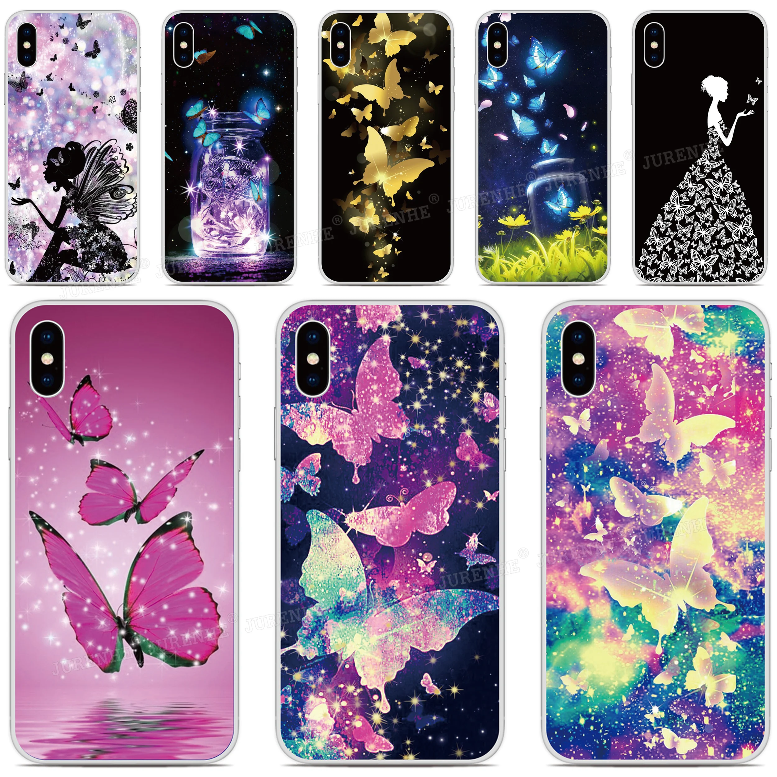

Butterfly Fairy Back Case For Ulefone Note 6T 6 6P 13P 12P 11P 10P 9P 8P 7P Power 7 10 12 14 14P Nothing Phone 1 One Cover Coque