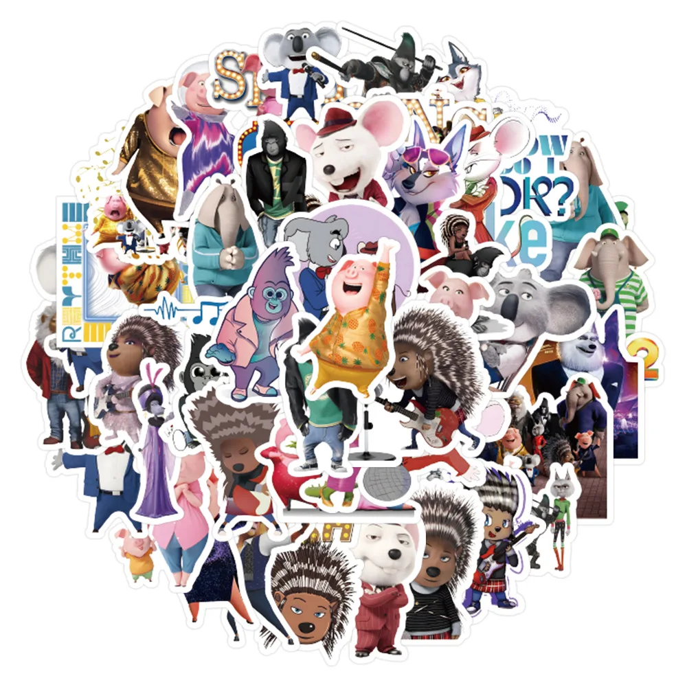 10/54Pcs Popular Cartoon Movies Cute Animals Graffiti Sticker Phone Case Bottle Luggage Guitar Suitcase Computer Waterproof Toy
10/54Pcs Popular Cartoon Movies Cute Animals Graffiti Sticker Phone Case Bottle Luggage Guitar Suitcase Computer Waterproof Toy