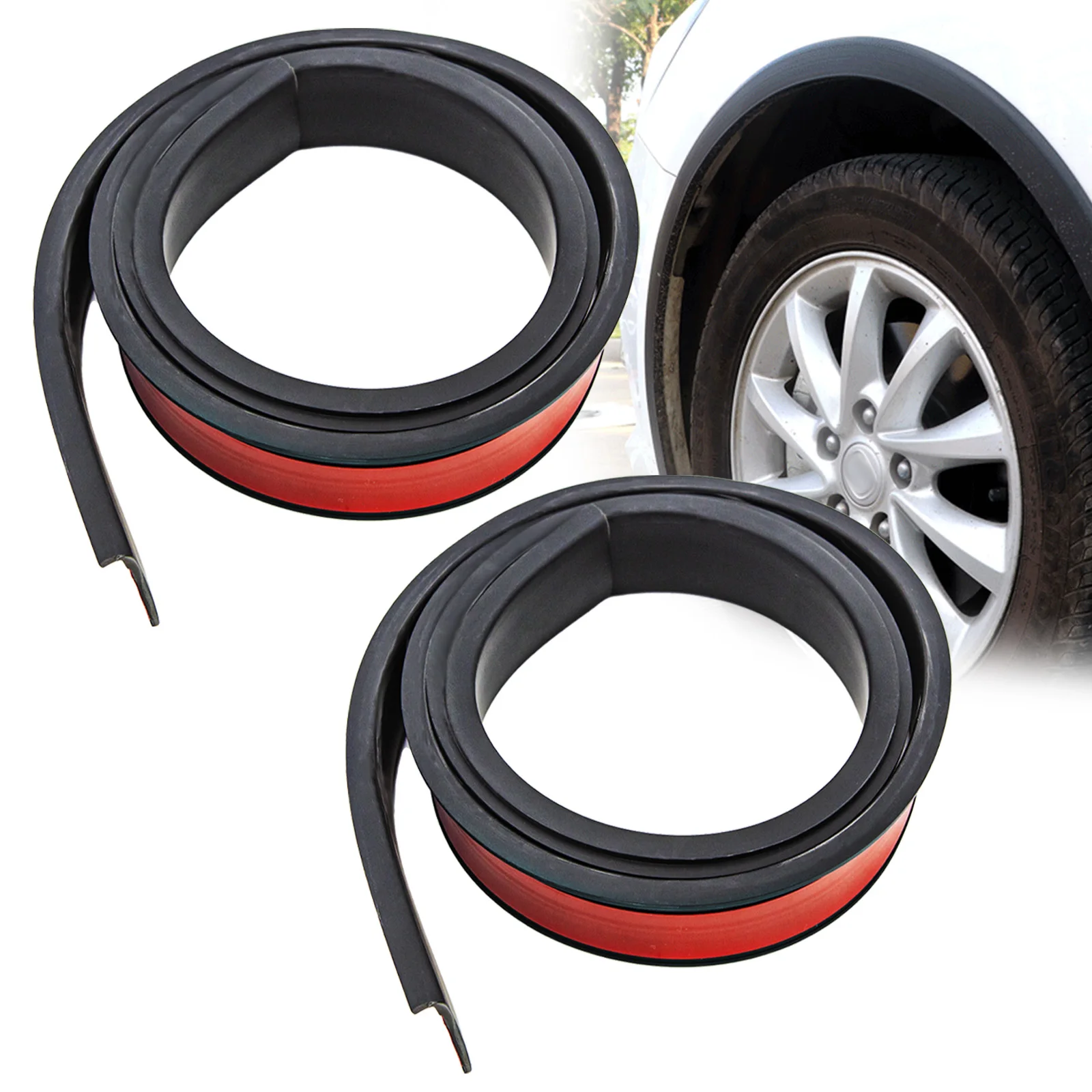 Universal Fender Flares Car Wheel Arches Wing Expander Arch Eyebrow Mudguard Lip Body Kit Protector Cover Mud Flaps Splash Guard
Universal Fender Flares Car Wheel Arches Wing Expander Arch Eyebrow Mudguard Lip Body Kit Protector Cover Mud Flaps Splash Guard