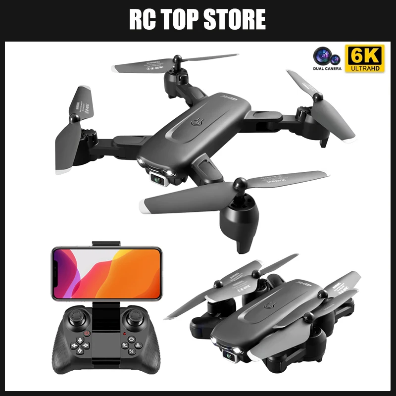 New V12 4K Drone Professional Dual Camera Foldable RC Quadcopter Dron FPV 5G WIFI Remote Control Rc Helicopter Toys
New V12 4K Drone Professional Dual Camera Foldable RC Quadcopter Dron FPV 5G WIFI Remote Control Rc Helicopter Toys