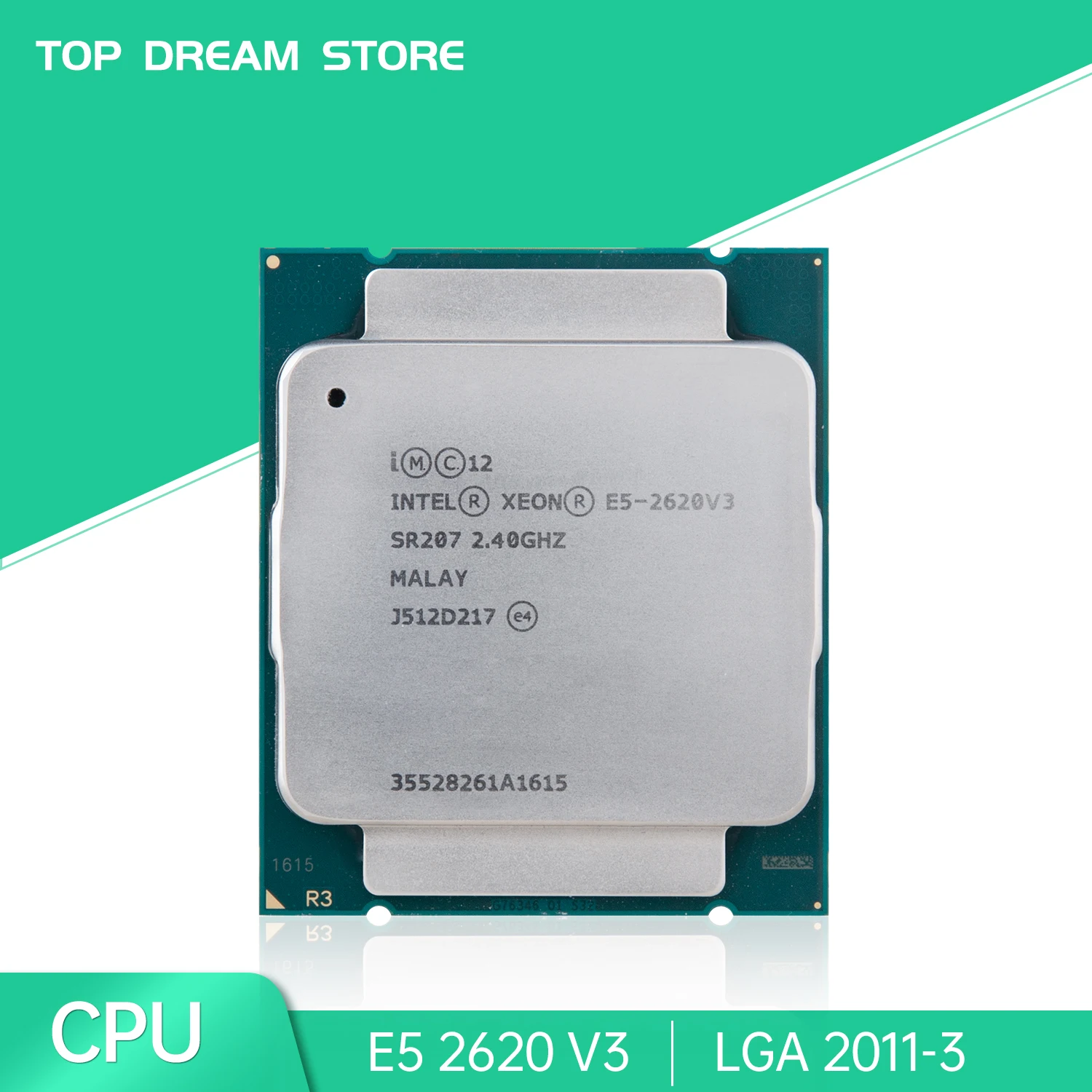 Процессор Intel Xeon Φ V3 E5 2620 V3 CPU 2,4 ГГц LGA 2011-3 SR207 6-ядерный процессор для настольных компьютеров e5 2620V3
Процессор Intel Xeon Φ V3 E5 2620 V3 CPU 2,4 ГГц LGA 2011-3 SR207 6-ядерный процессор для настольных компьютеров e5 2620V3