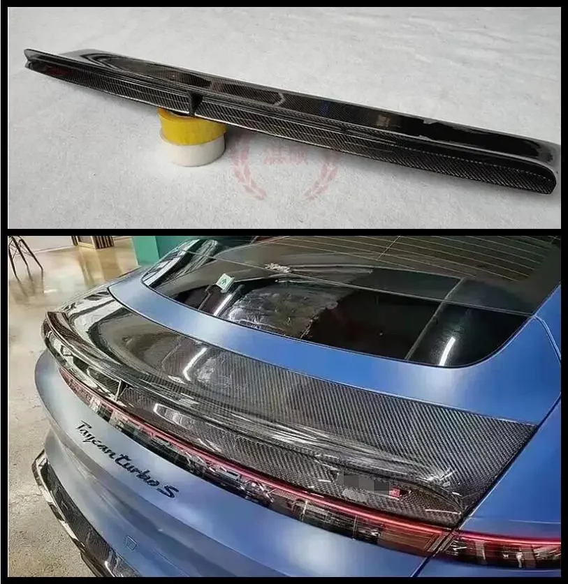 Спойлер для заднего крыла багажника из настоящего углеродного волокна для Porsche Taycan 2019 2020 2021 2022 2023
Спойлер для заднего крыла багажника из настоящего углеродного волокна для Porsche Taycan 2019 2020 2021 2022 2023