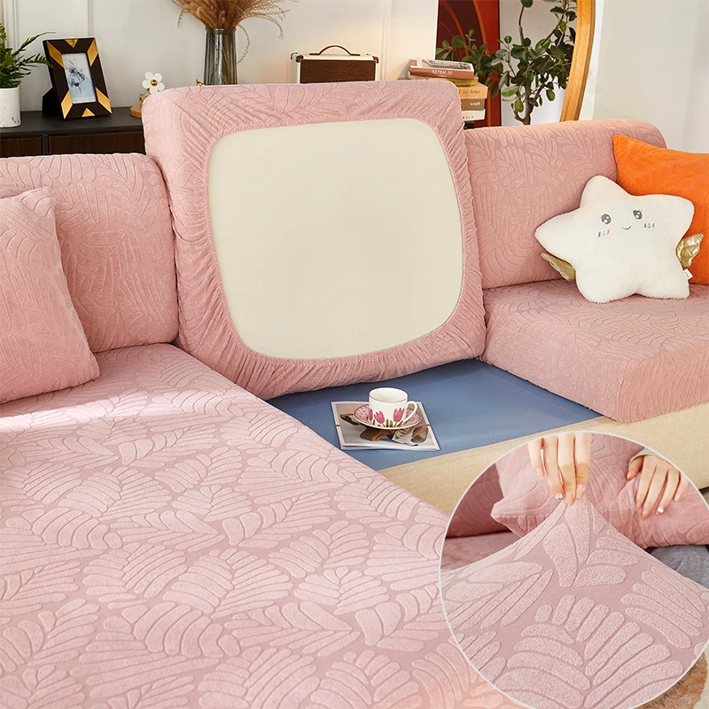 XAXA Sofa Cushion Cover Jacquard Thickened Couch Protective Slipcover Living Room Combination L-Shaped Armchair Covers Washable
XAXA Sofa Cushion Cover Jacquard Thickened Couch Protective Slipcover Living Room Combination L-Shaped Armchair Covers Washable