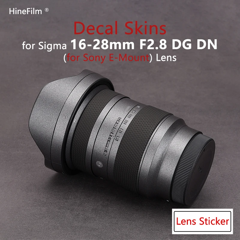 Sigma 16-28 F2.8 Lens Decal Skin Protective Film for Sigma 16-28mm F2.8 DG DN Contemporary for Sony E Mount Cover Film Sticker
Sigma 16-28 F2.8 Lens Decal Skin Protective Film for Sigma 16-28mm F2.8 DG DN Contemporary for Sony E Mount Cover Film Sticker