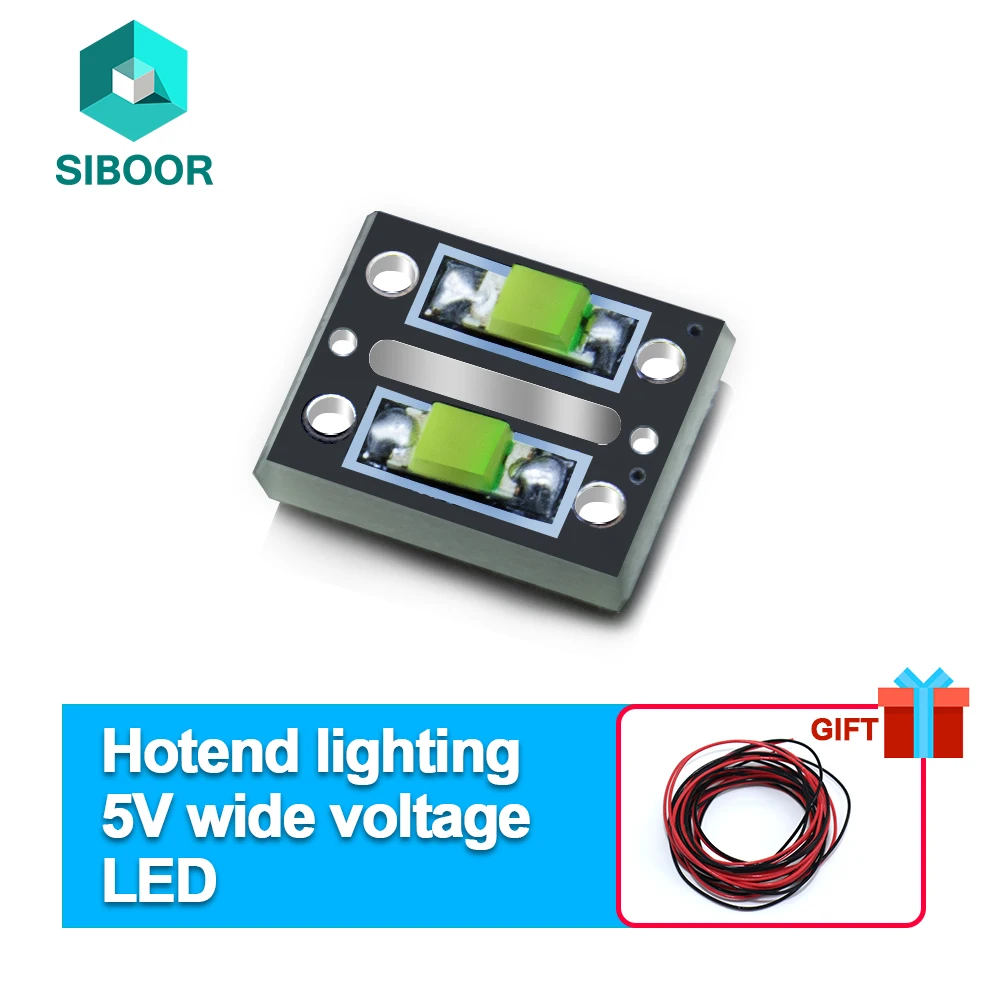 1PCS VORON 0.2 Hotend Nozzle Lighting 3D Printer Accessories 5V Wide Voltage LED White Light Hotend Lamp
1PCS VORON 0.2 Hotend Nozzle Lighting 3D Printer Accessories 5V Wide Voltage LED White Light Hotend Lamp