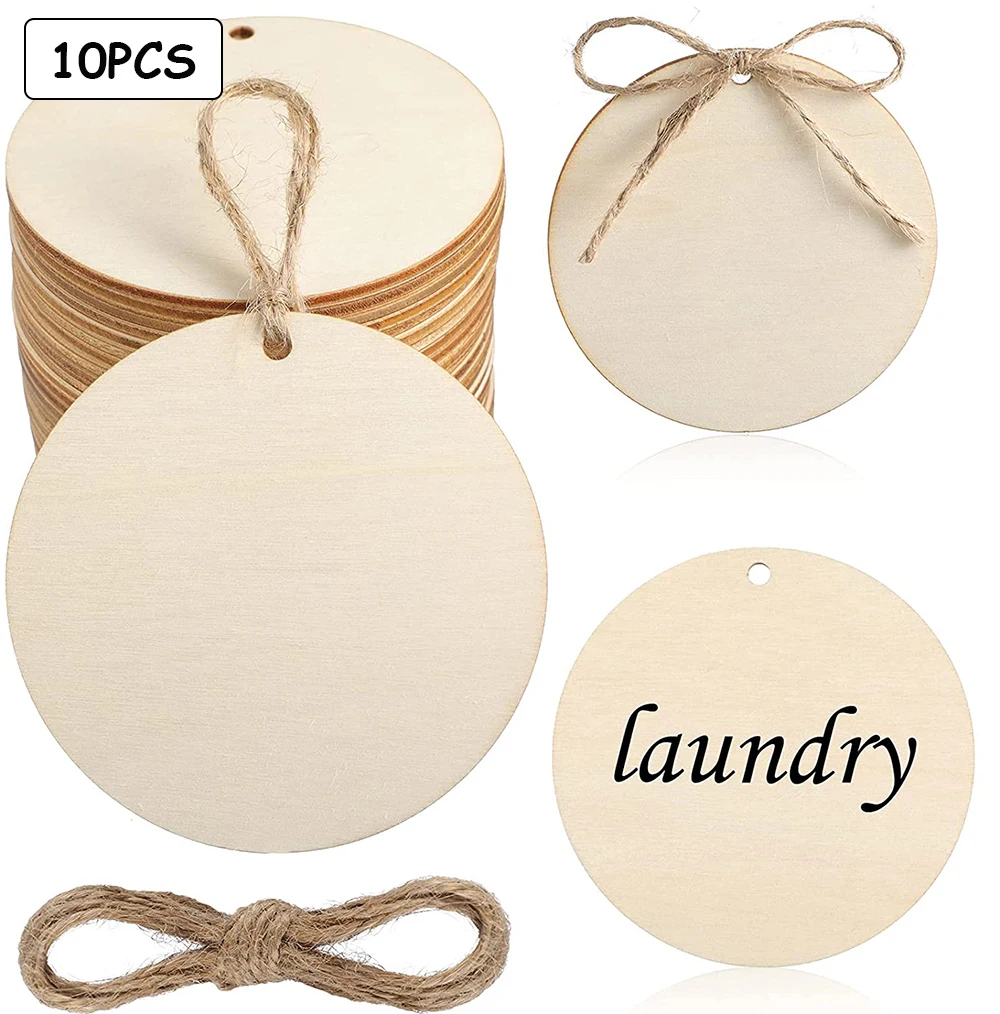 20/10pcs 7.5CM Natural Unfinished Round Wood Slices With Hole Blank Round Wood Gift Tags Ornaments for Christmas Home Decor
20/10pcs 7.5CM Natural Unfinished Round Wood Slices With Hole Blank Round Wood Gift Tags Ornaments for Christmas Home Decor