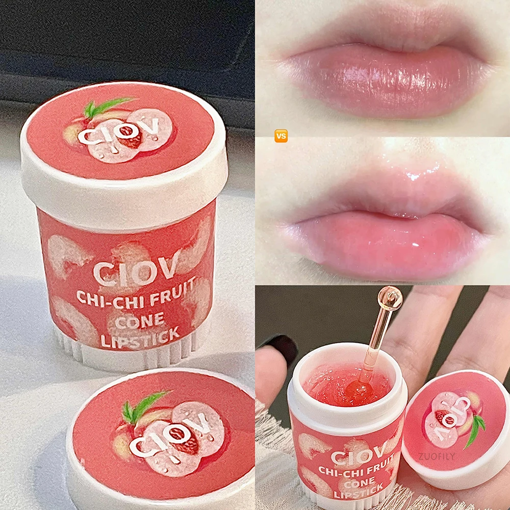 Strawberry Lip Balm Moisturizing Hydrating Peach Lip Sleep Mask Reduce Lip Lines Fruit Cone Lipstick Lip Care
Strawberry Lip Balm Moisturizing Hydrating Peach Lip Sleep Mask Reduce Lip Lines Fruit Cone Lipstick Lip Care