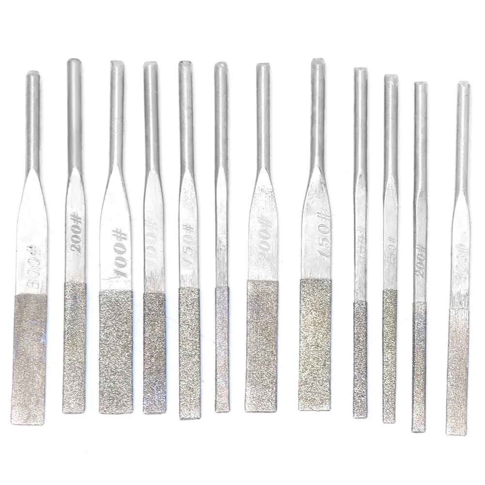 12pcs 3mm Shank Taper Machine Diamond Files for Reciprocating Grinding shaft shaft shaft
12pcs 3mm Shank Taper Machine Diamond Files for Reciprocating Grinding shaft shaft shaft