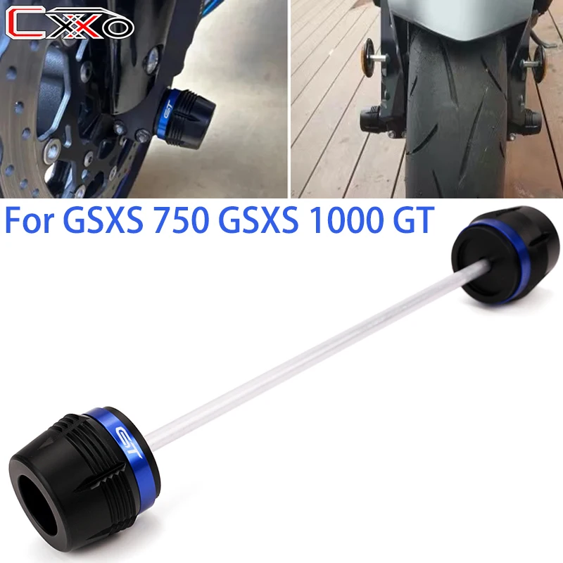 For Suzuki GSXS 1000GT 2022 GSX-S1000GT 2023 GSXS 1000 750 Motorcycle Front Wheel Fork Slider Protector Axle Fork Crash Slider
For Suzuki GSXS 1000GT 2022 GSX-S1000GT 2023 GSXS 1000 750 Motorcycle Front Wheel Fork Slider Protector Axle Fork Crash Slider