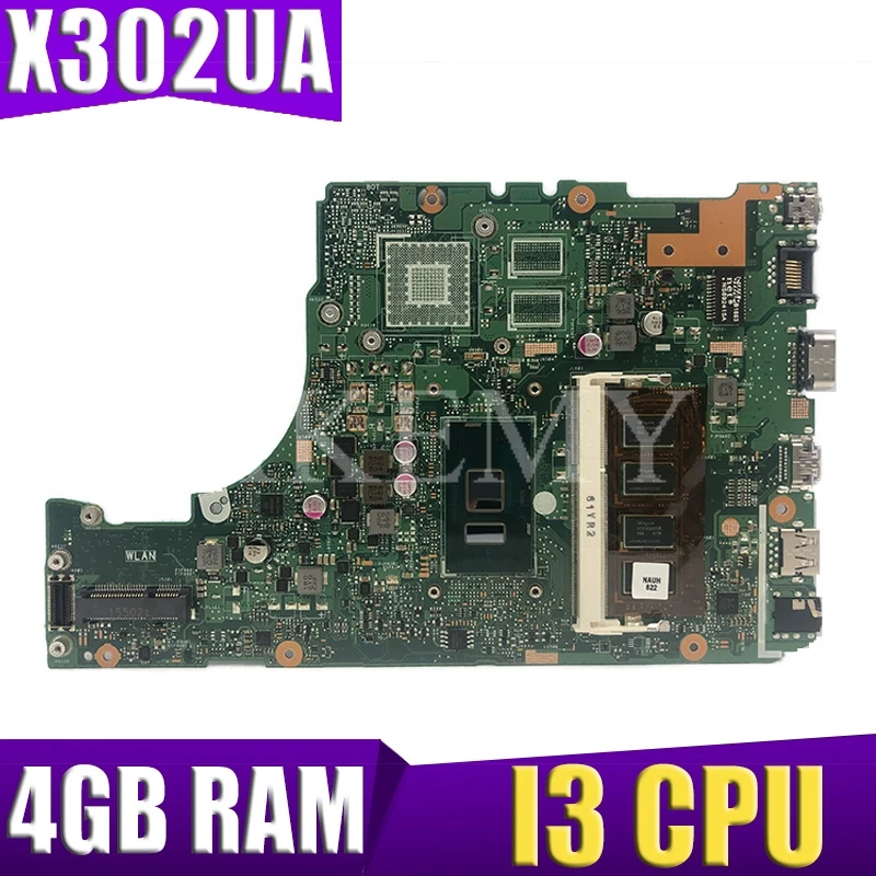 Материнская плата X302UA REV 2,0 с 4 Гб ОЗУ, ЦП I3 для ASUS X302U X302UV X302UA, материнская плата ноутбука, протестирована, ОК
Материнская плата X302UA REV 2,0 с 4 Гб ОЗУ, ЦП I3 для ASUS X302U X302UV X302UA, материнская плата ноутбука, протестирована, ОК