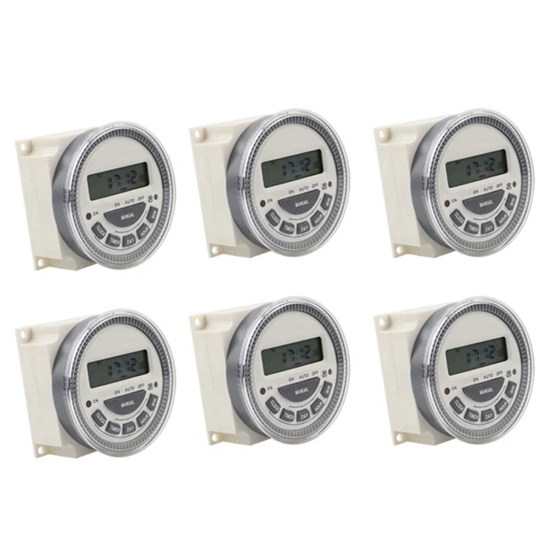 6-контактное программируемое реле таймера CN304A AC 220 В
6-контактное программируемое реле таймера CN304A AC 220 В