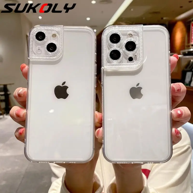 For iPhone 13 12 11 Pro Max XR X XS Max 7 8 Plus SE 2020 Soft TPU Shining Back Cover Shockproof Transparent Glitter Phone Case
For iPhone 13 12 11 Pro Max XR X XS Max 7 8 Plus SE 2020 Soft TPU Shining Back Cover Shockproof Transparent Glitter Phone Case