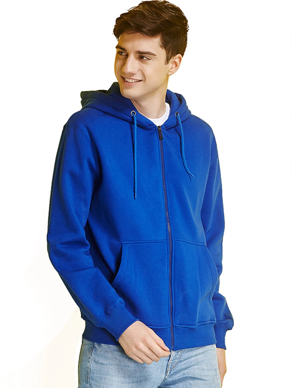 Толстовка с капюшоном для мужчин и женщин, на молнии, однотонная, трапециевидного цвета, весна-осень 2022 
Толстовка с капюшоном для мужчин и женщин, на молнии, однотонная, трапециевидного цвета, весна-осень 2022