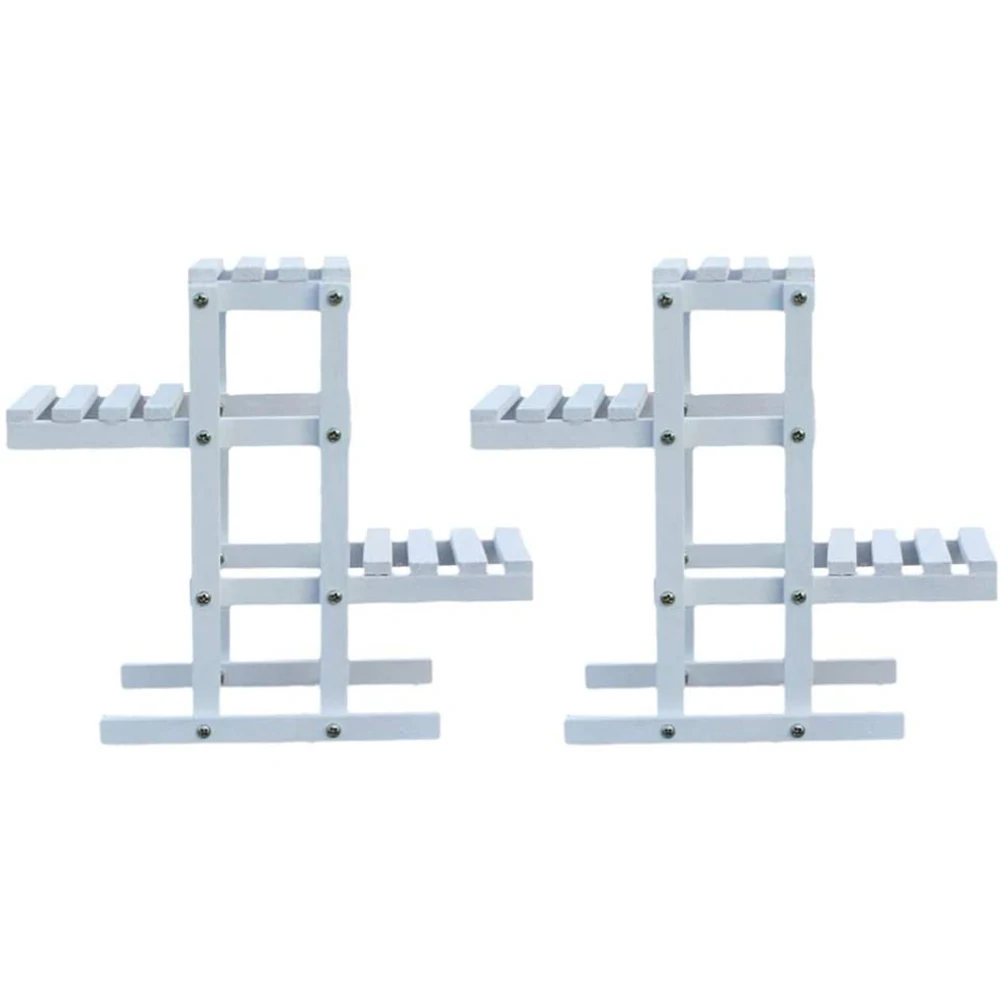 2 Pieces of White Wooden Flower Stand, Decorative Shelf, Three-Layer Flower Stand, Garden Balcony Plant Display Stand
2 Pieces of White Wooden Flower Stand, Decorative Shelf, Three-Layer Flower Stand, Garden Balcony Plant Display Stand