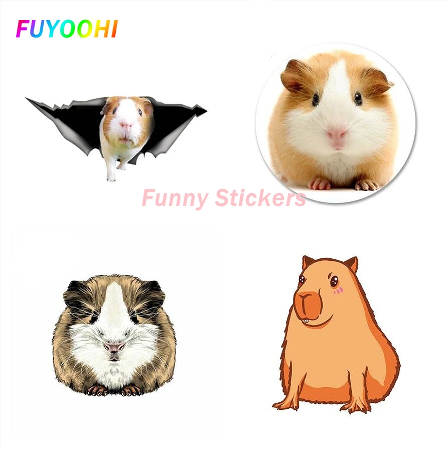 FUYOOHI Play Stickers Lifelike Guinea Pig Car Sticker Refrigerator Creative Waterproof Decal Windshield Waterproof Decoration
FUYOOHI Play Stickers Lifelike Guinea Pig Car Sticker Refrigerator Creative Waterproof Decal Windshield Waterproof Decoration