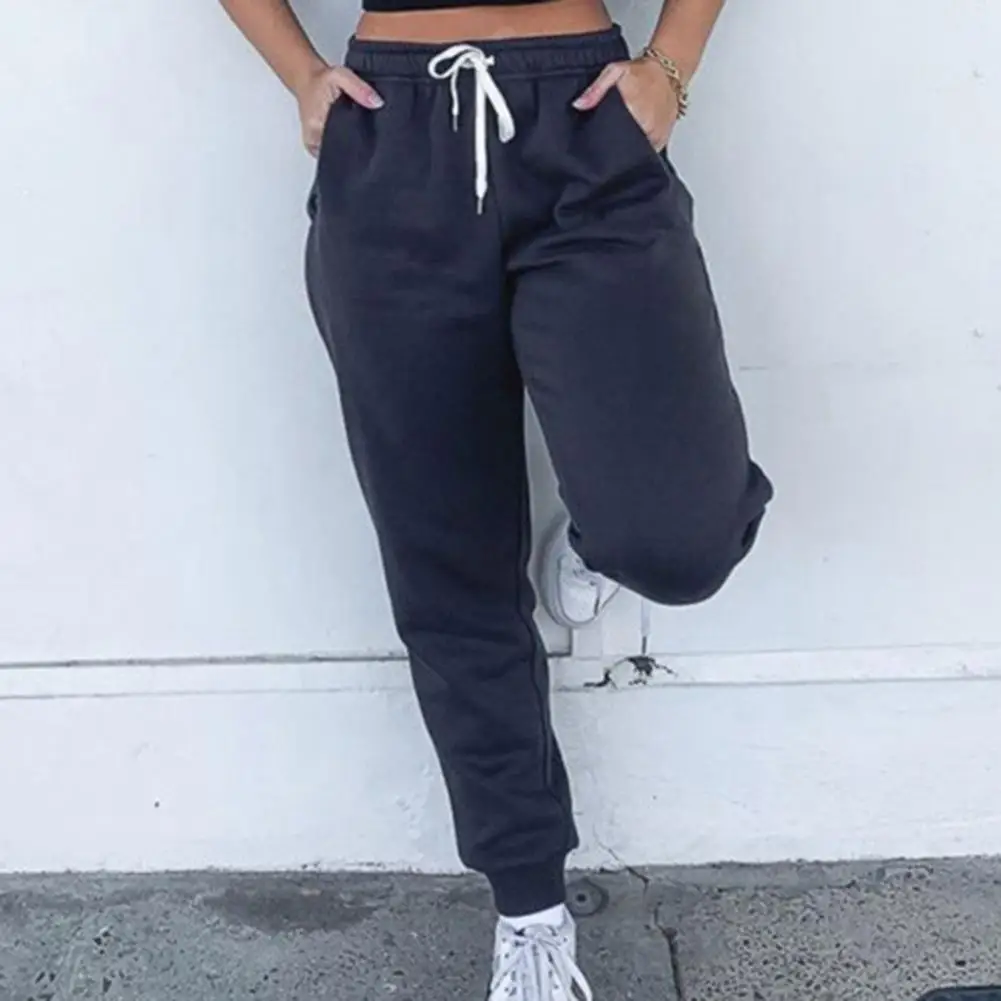 2022 Spring Fashion Women Sweatpants Comfy Ankle Tied Elastic Waist Sweat Absorption Female Sport Trousers for Gym Lady Trousers
2022 Spring Fashion Women Sweatpants Comfy Ankle Tied Elastic Waist Sweat Absorption Female Sport Trousers for Gym Lady Trousers
