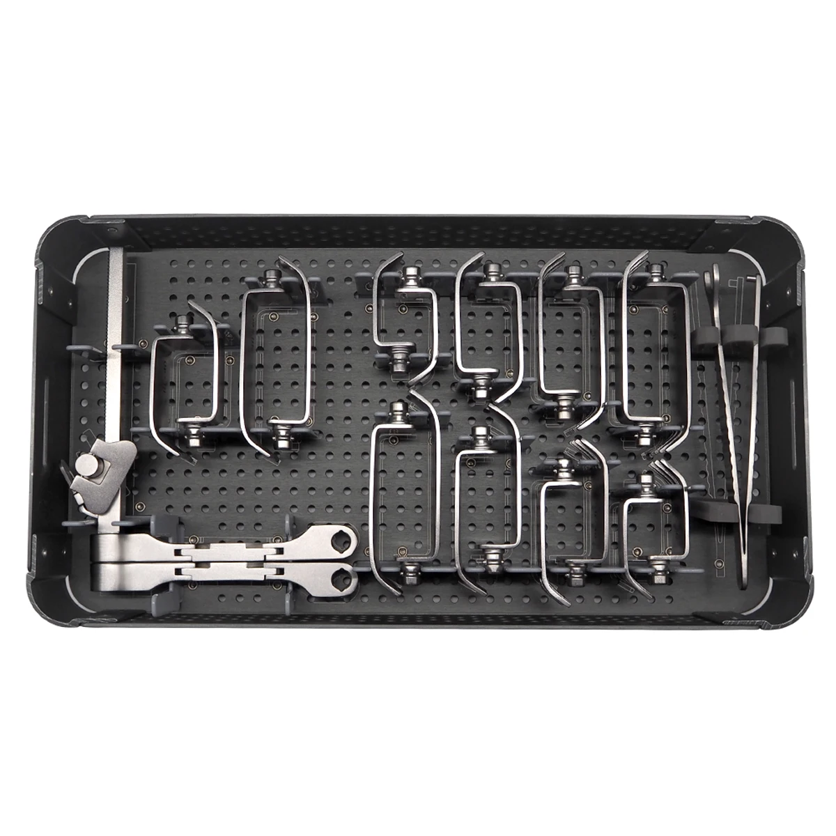 Basic Surgical Instruments Anterior Cervical Retractor Kit Orthopedic Instrument set For Spine Surgery
Basic Surgical Instruments Anterior Cervical Retractor Kit Orthopedic Instrument set For Spine Surgery