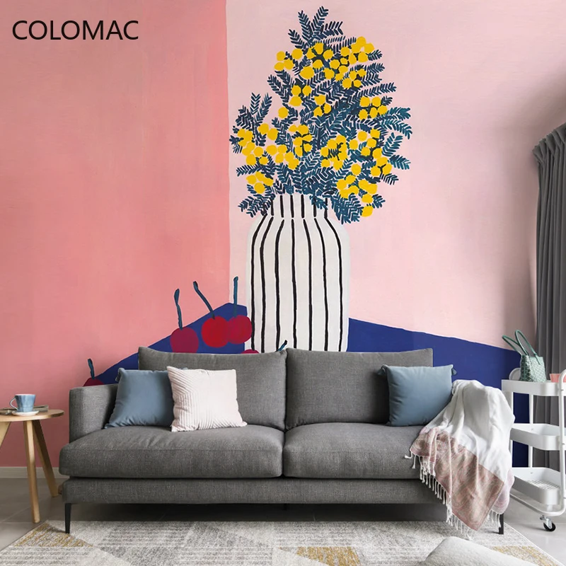 Colomac Custom Nordic Creative Color Matching Simple Modern Mural Dining Room Living Room Sofa Wallpaper Dropshipping
Colomac Custom Nordic Creative Color Matching Simple Modern Mural Dining Room Living Room Sofa Wallpaper Dropshipping